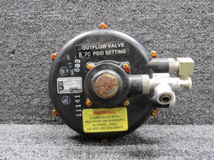103576-26 Honeywell Pressurization Outflow Safety Valve Assembly